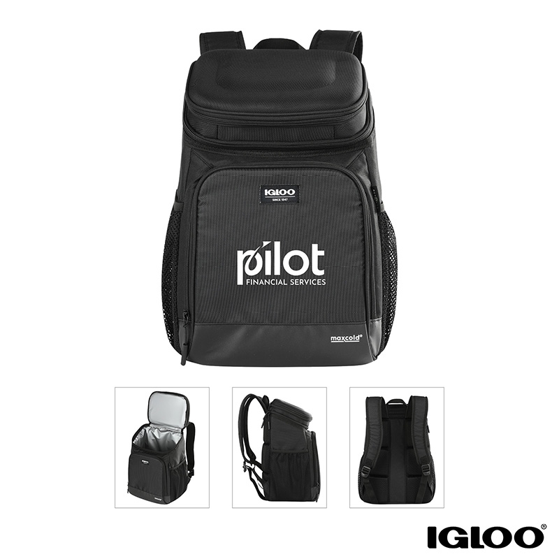 Igloo Igloo® MaxCold® Evergreen 18-Can RPET Cooler Backpack