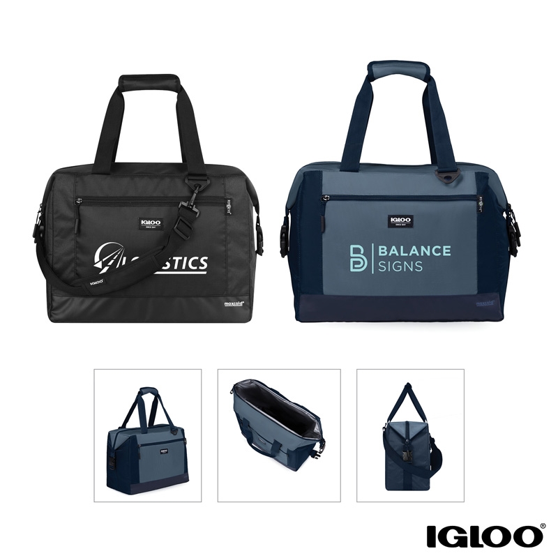 Igloo Igloo® MaxCold® Evergreen Snapdown 36-Can RPET Cooler Tote