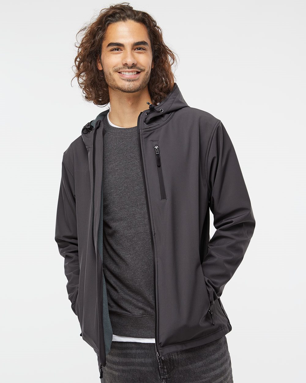 Independent Trading Co. Men's Poly-Tech Soft Shell Jacket - EXP35SSZ