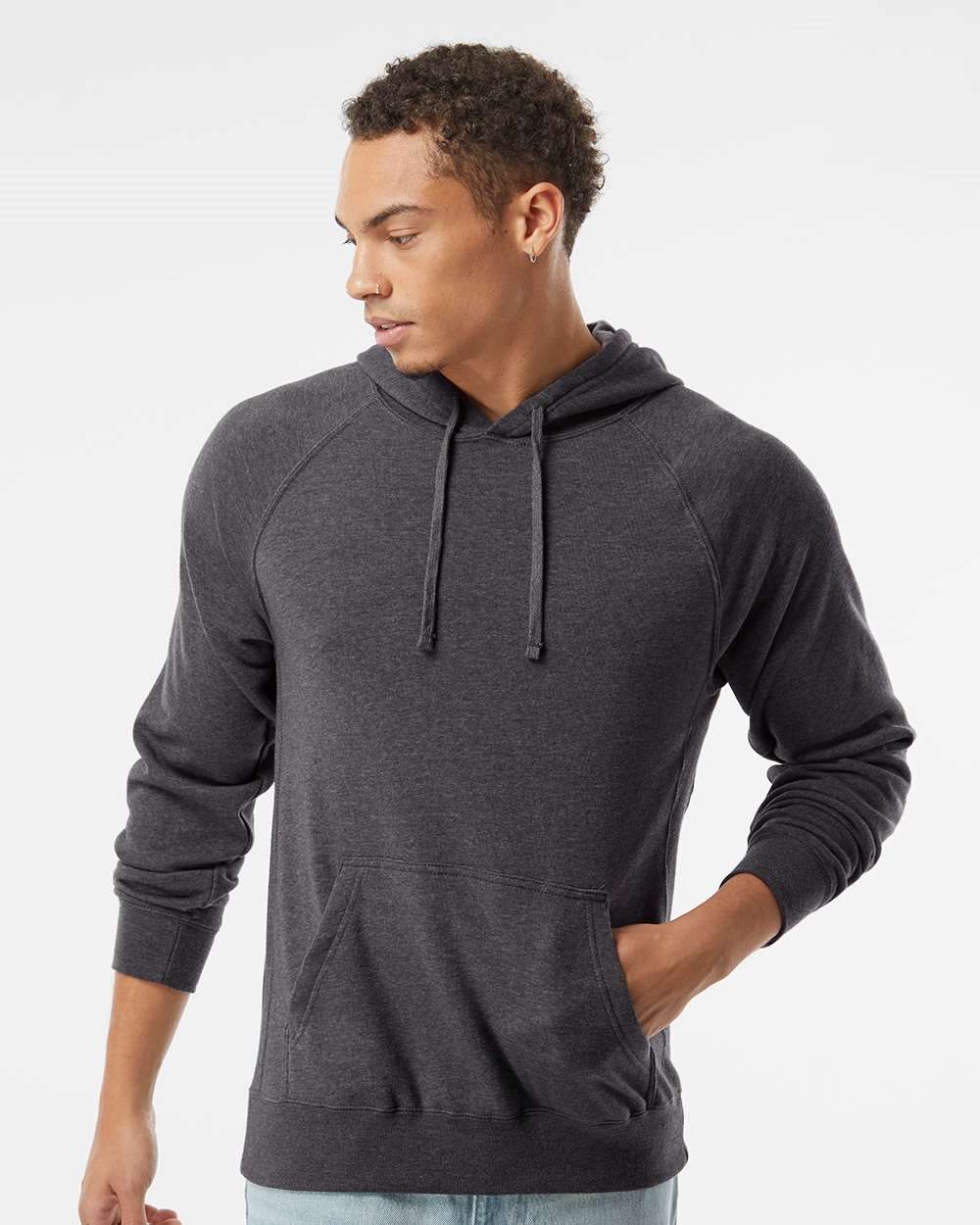 Independent Trading Co. Unisex Special Blend Raglan Hooded Sweatshirt - PRM33SBP