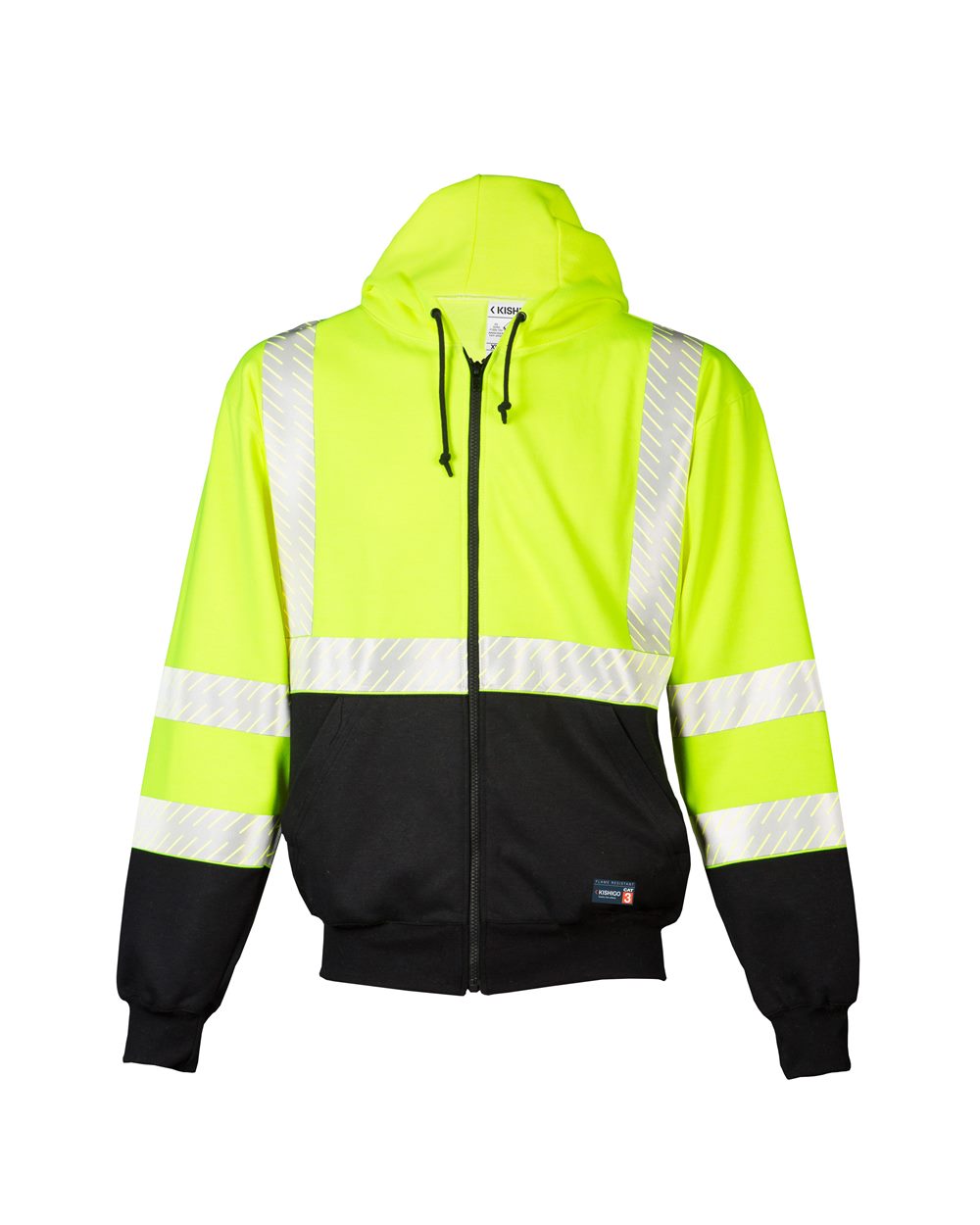 Kishigo Unisex FR Full-Zip Hooded Sweatshirt - F507