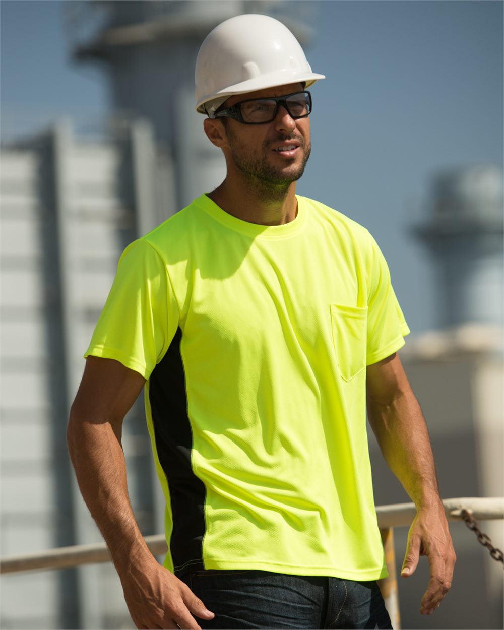 Kishigo Unisex Premium Black Series&reg; Hi-Viz T-Shirt - 9200-9201