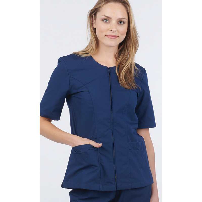 Ladies Zip-Front Smock