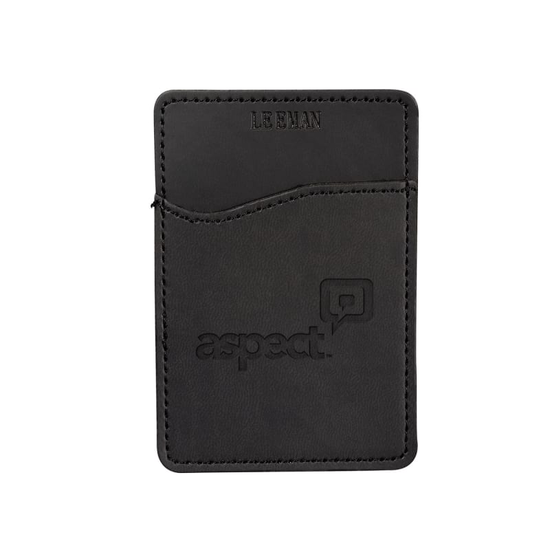 Leeman Tuscany™ RFID Mobile Device Pocket