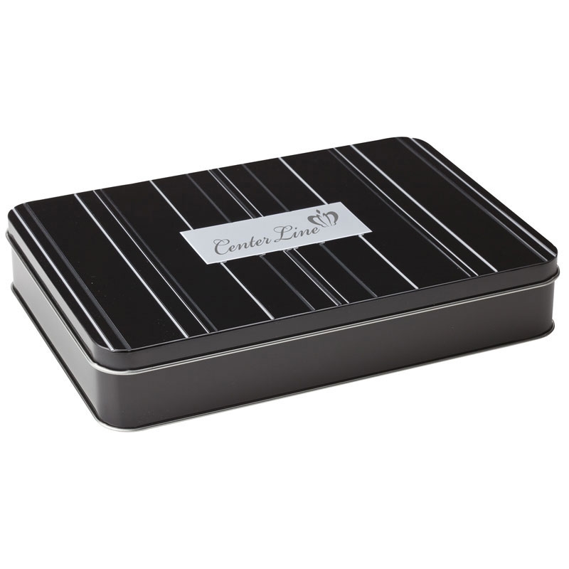 LogoArt Large Giftset Tin Size: 10"x7"x1 1/2"