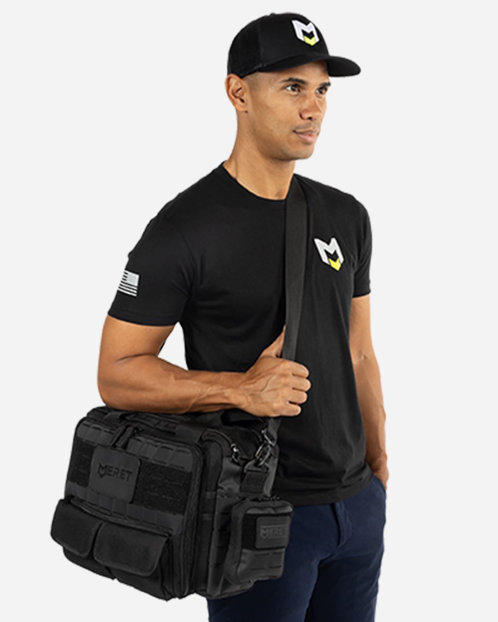 MERET Commander 15L Black Shoulder Bag - C15
