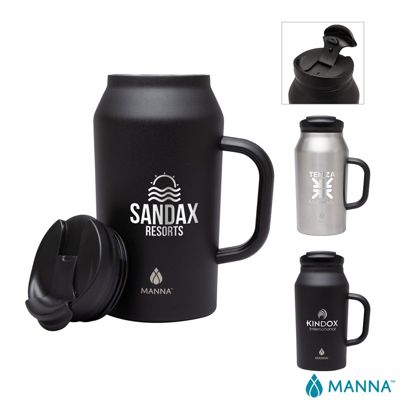 Manna Manna&trade; 40 Oz. Basin Stainless Steel Mug