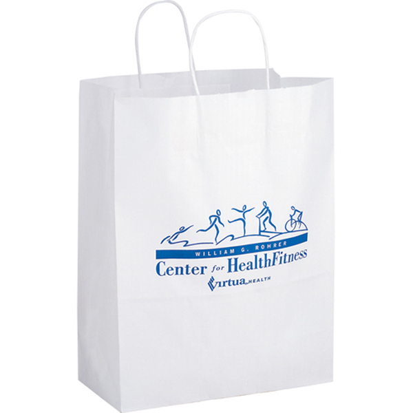 Mart White Paper Bag
