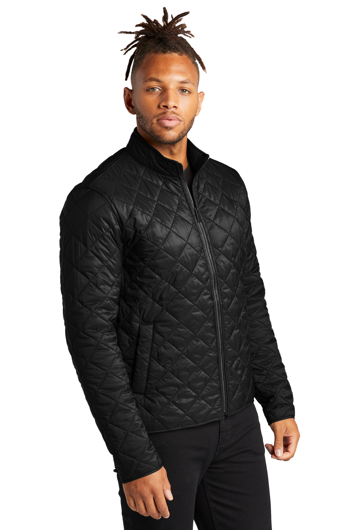Mercer+Mettle Quilted Full-Zip Jacket