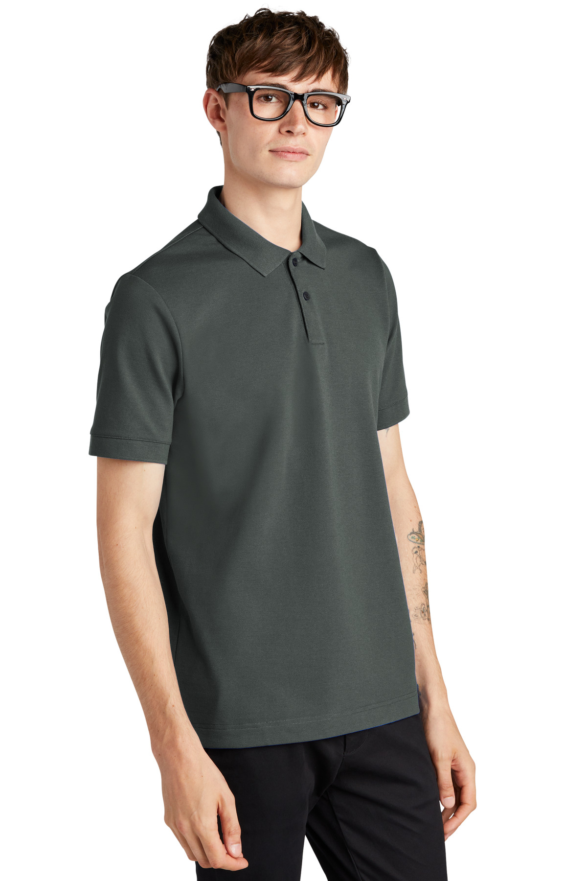Mercer+Mettle Stretch Heavyweight Pique Polo