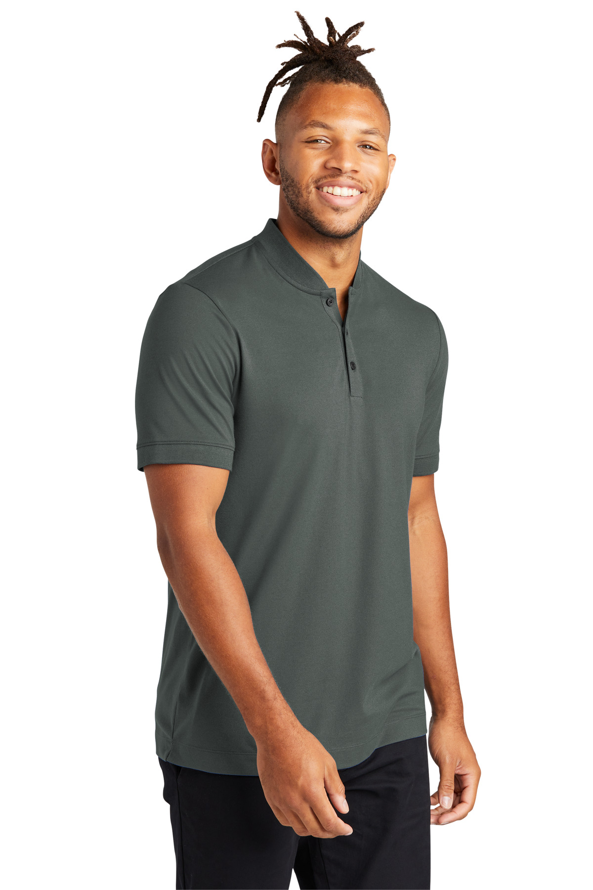 Mercer+Mettle Stretch Pique Henley