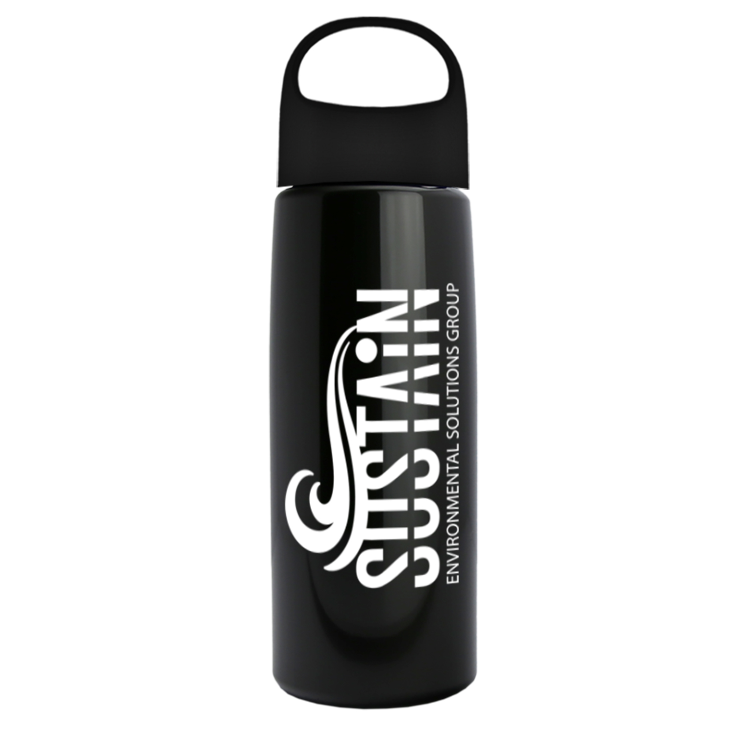 Metalike Flair - 26 Oz. Tritan Metalike Bottle With Oval Crest