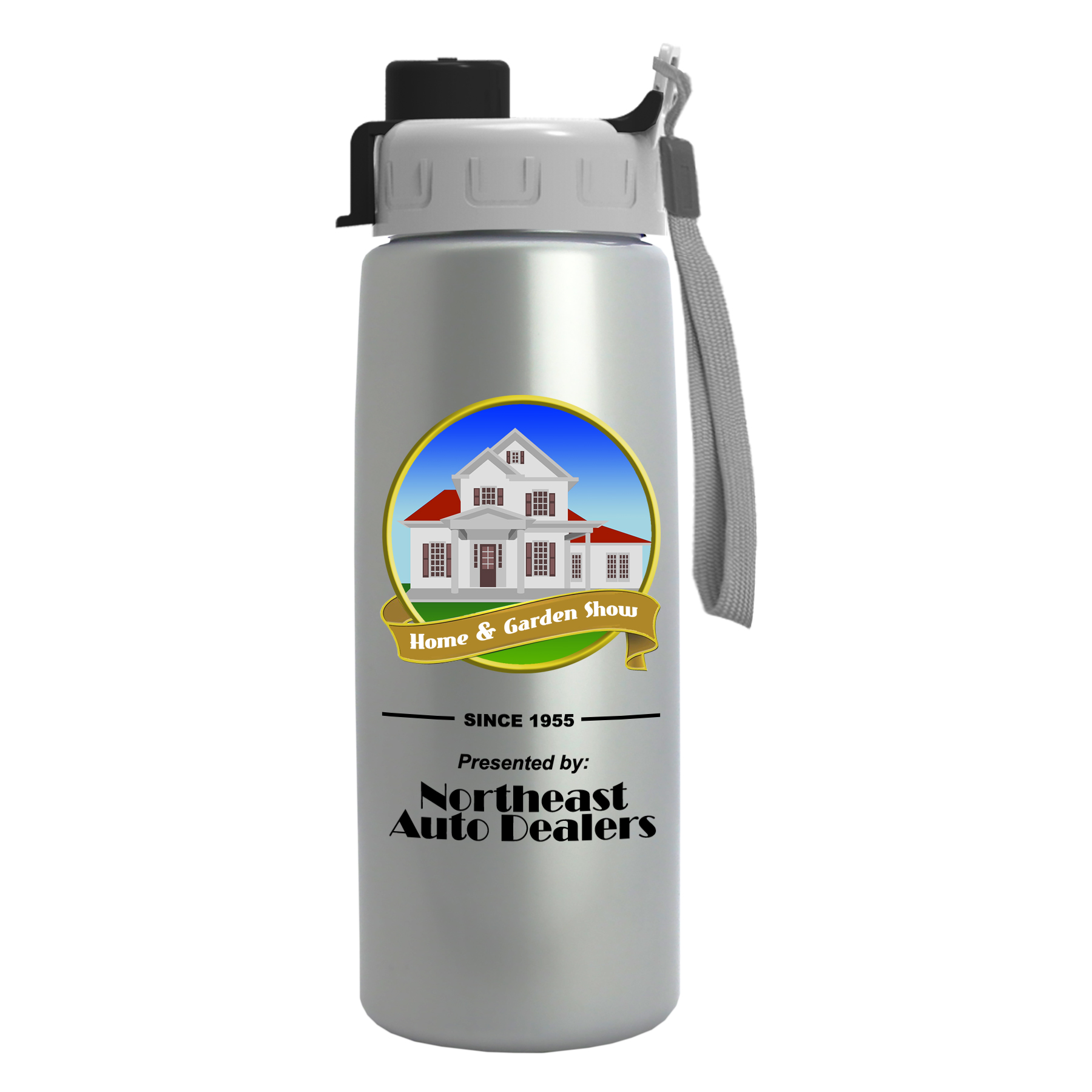 Metalike Flair - 26 Oz. Tritan Metalike Bottle With Quick Snap And Digital Imprint