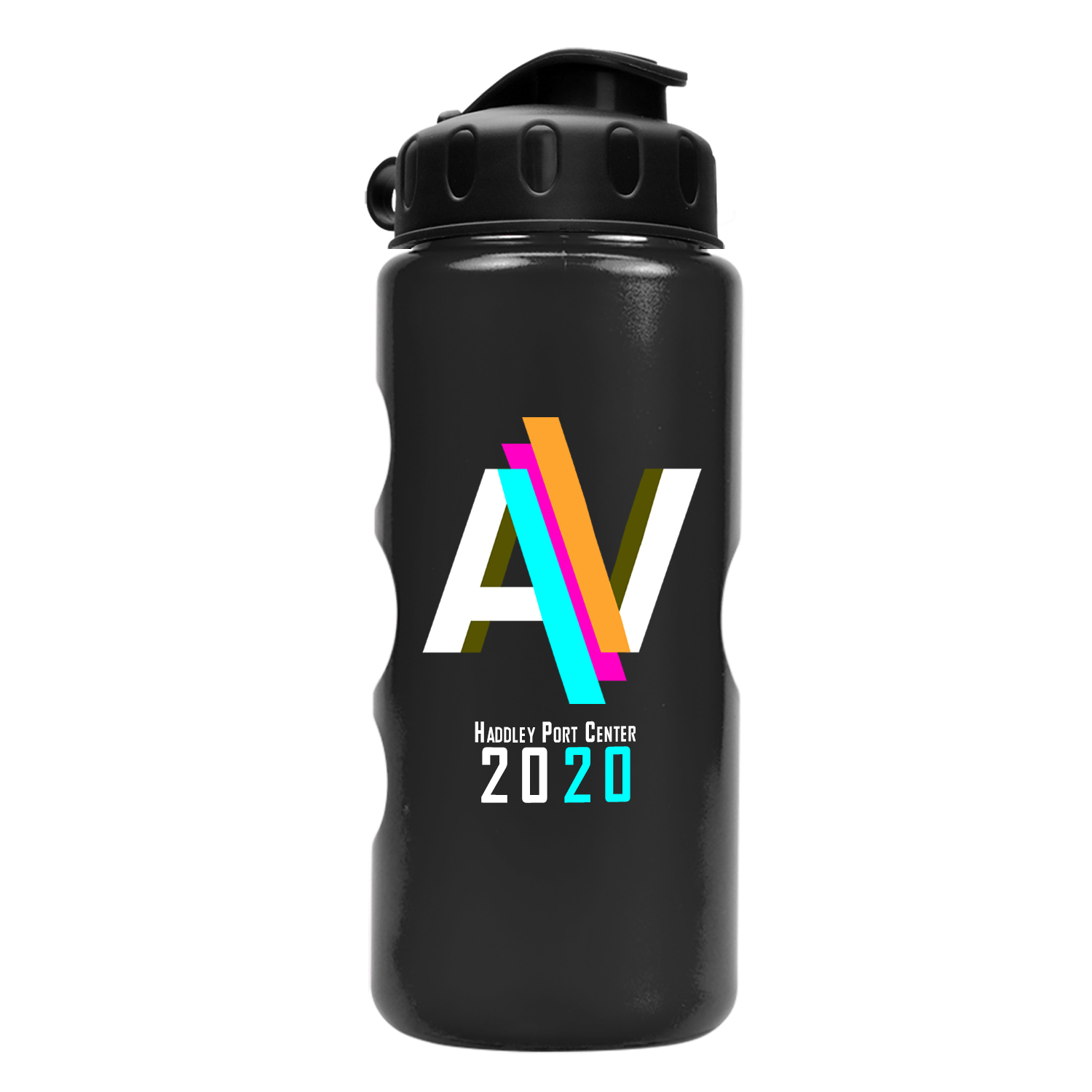 Mini Peak - 22 Oz. Tritan Metalike Bottle With Flip And Digital Imprint