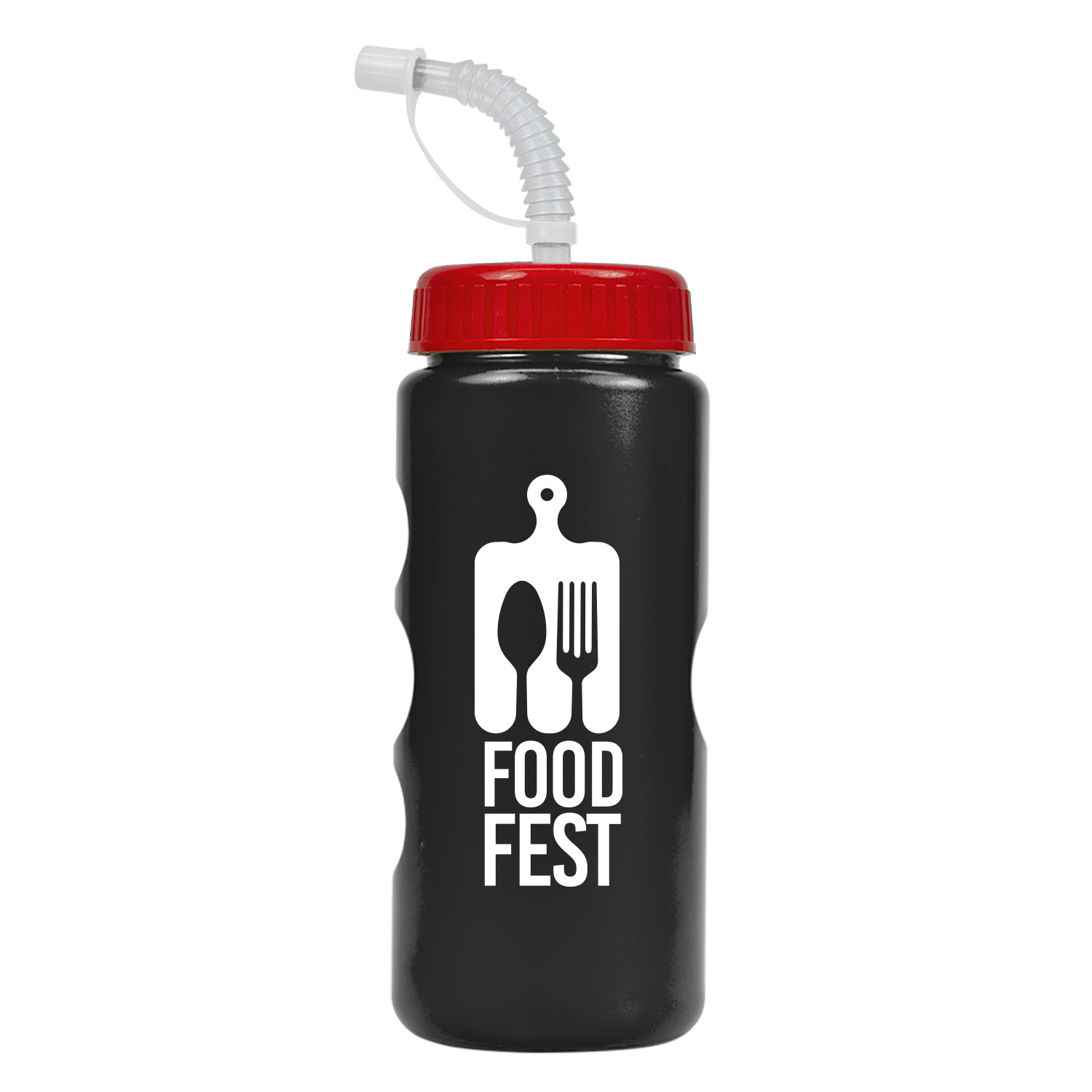 Mini Peak - 22 Oz. Tritan Metalike Bottle With Straw Cap