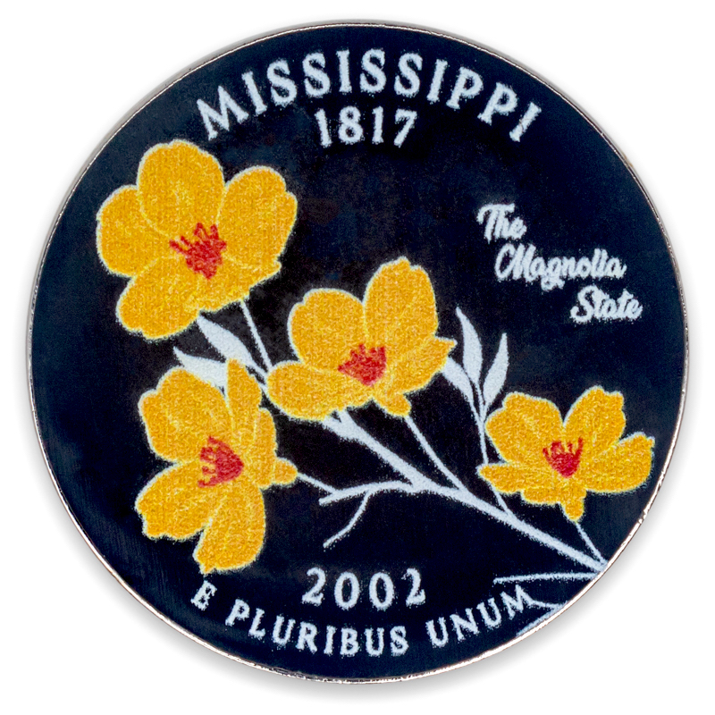 Mississippi Stock Lapel Pins