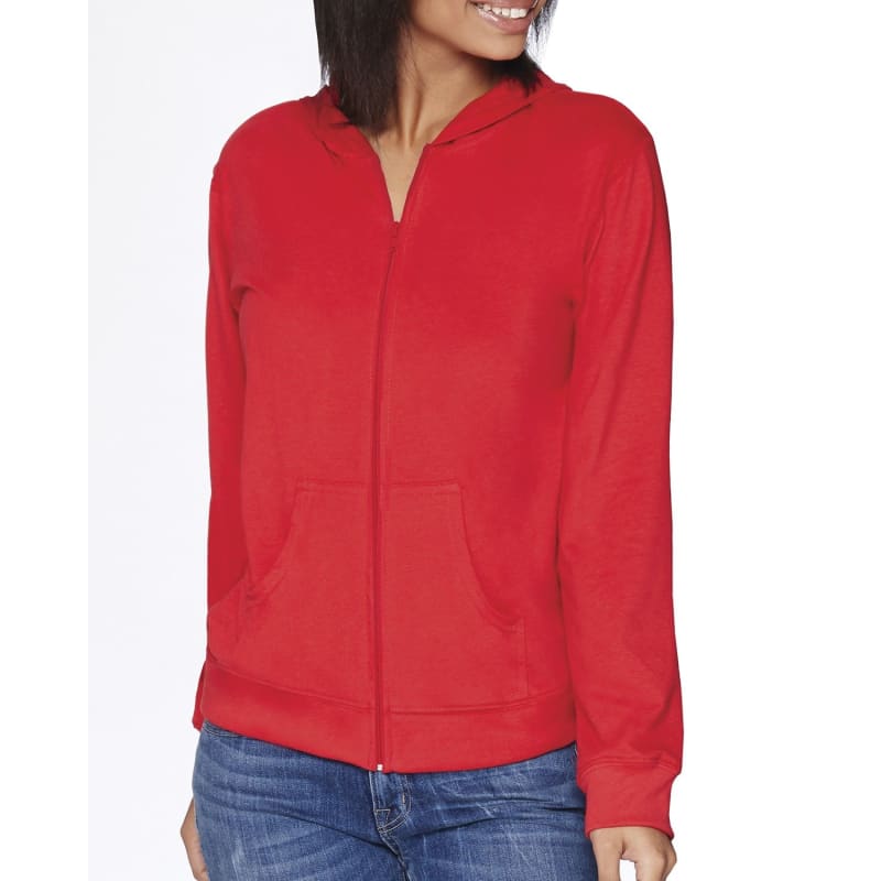 Next Level Apparel Adult Sueded Full-Zip Hoody