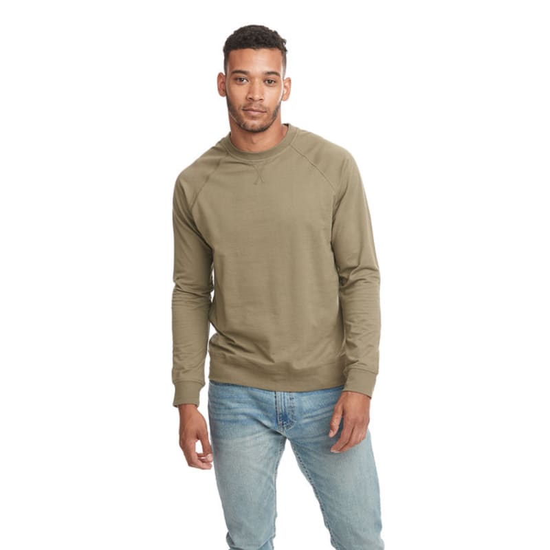 Next Level Unisex French Terry Raglan Crew