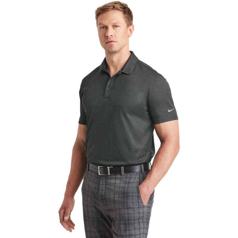 Nike Dri-FIT Crosshatch Polo.