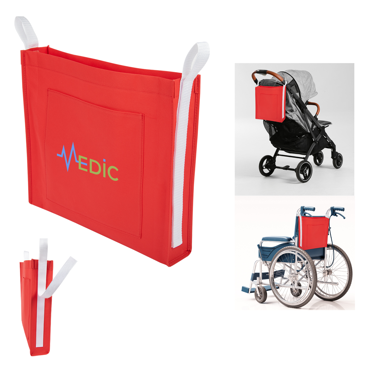 Non-Woven Wheelchair Tote Bag