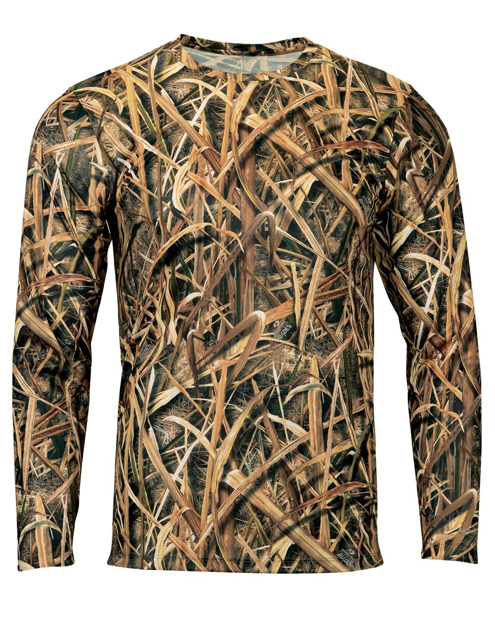 Paragon Men's Oxford Performance Camo Print Long Sleeve T-Shirt - 237