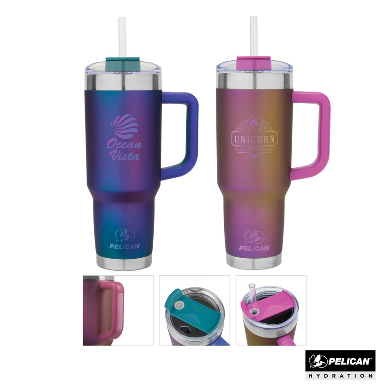 Pelican Pelican Porter™ 40 Oz. Double Wall Stainless Steel Travel Tumbler - Shimmer Collection