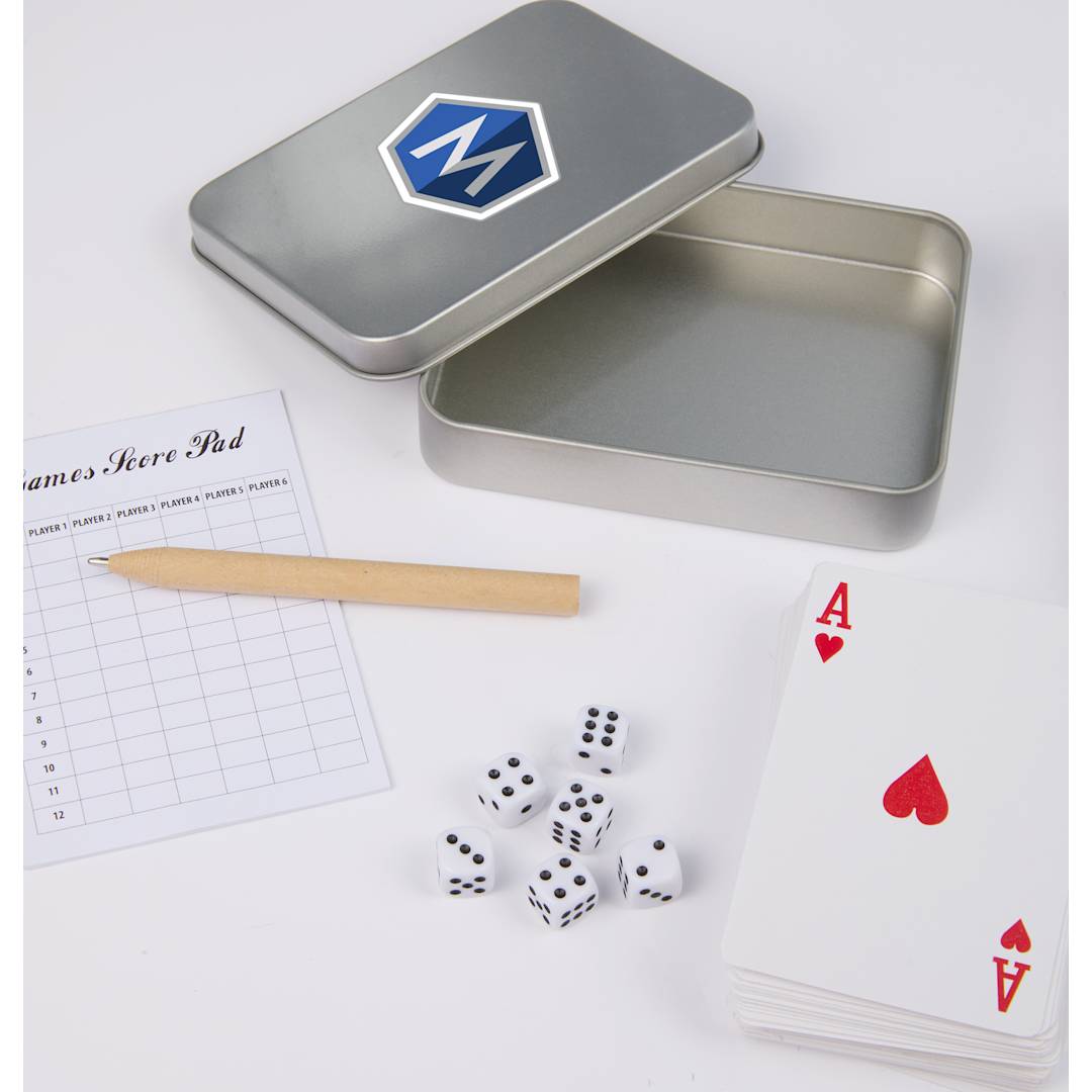 Playing Cards &amp; Dice Game Set