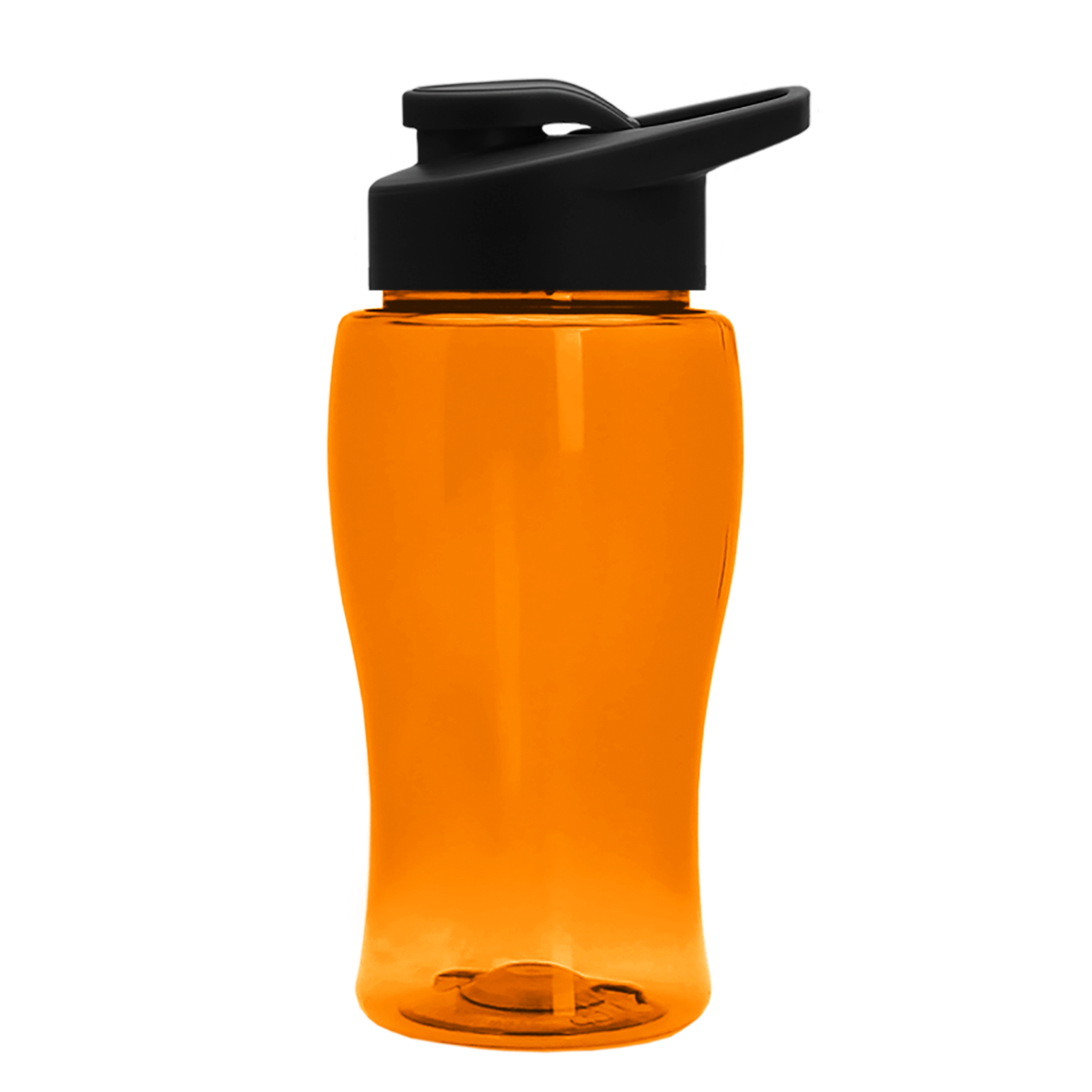 Poly-Pure Jr. - 18 Oz. Transparent Bottle With Drink Thru