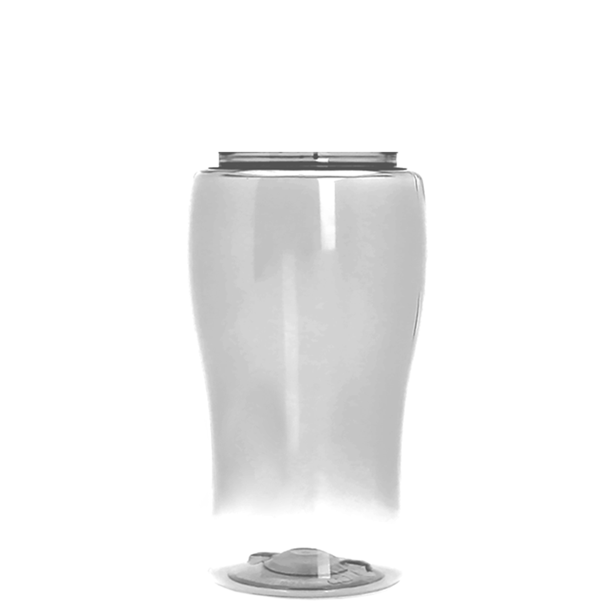 Poly-Pure Jr. - 18 Oz. Transparent Bottle With Pop-up