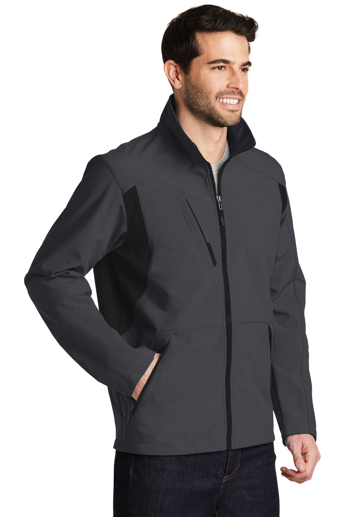 Port Authority Back-Block Soft Shell Jacket.