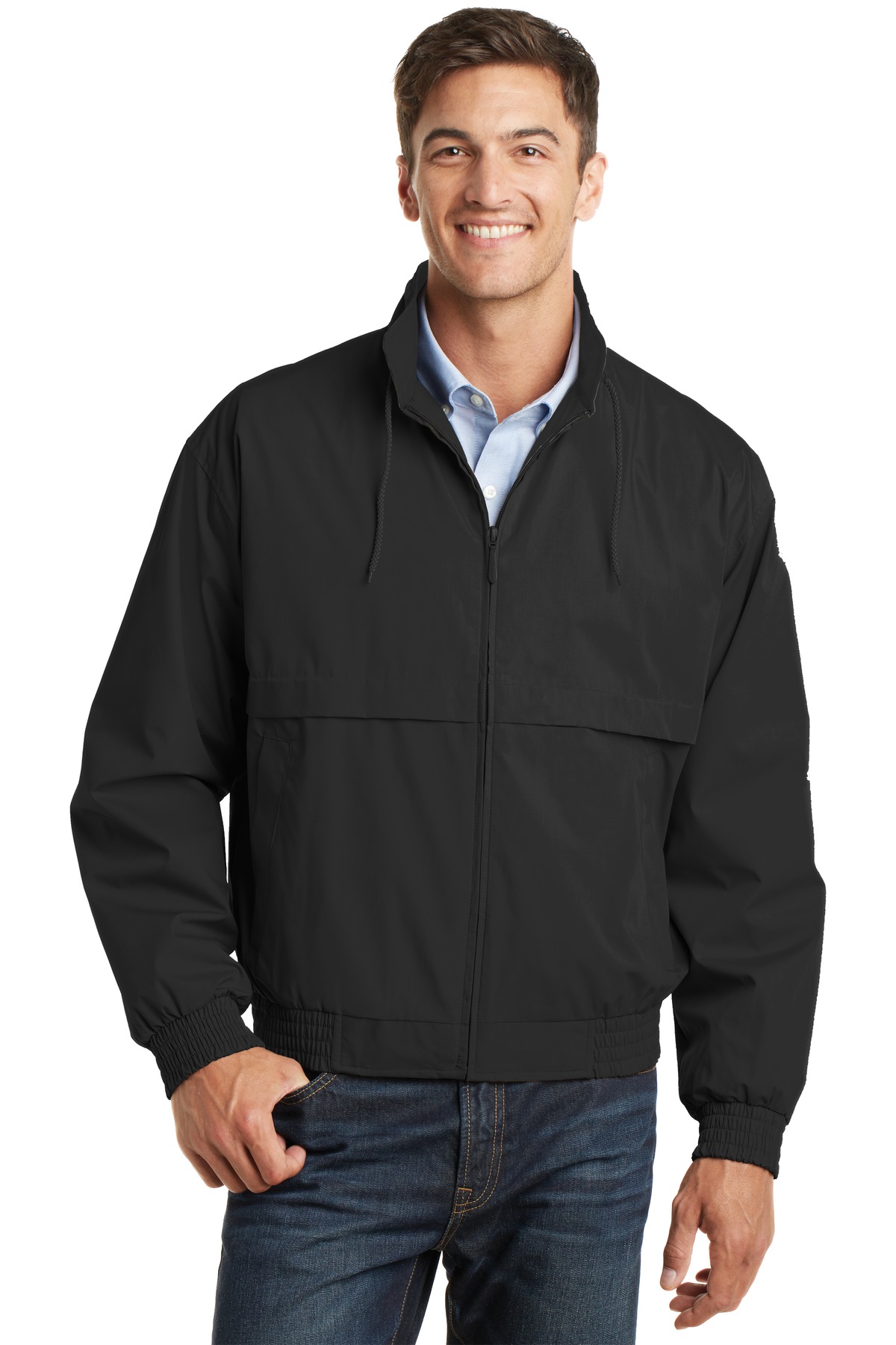 Port Authority Classic Poplin Jacket.