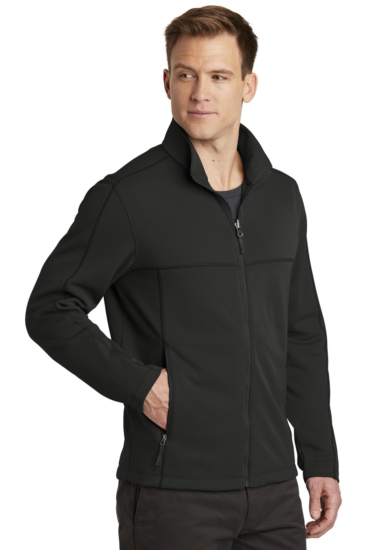 Port Authority Collective Smooth Fleece Jacket.