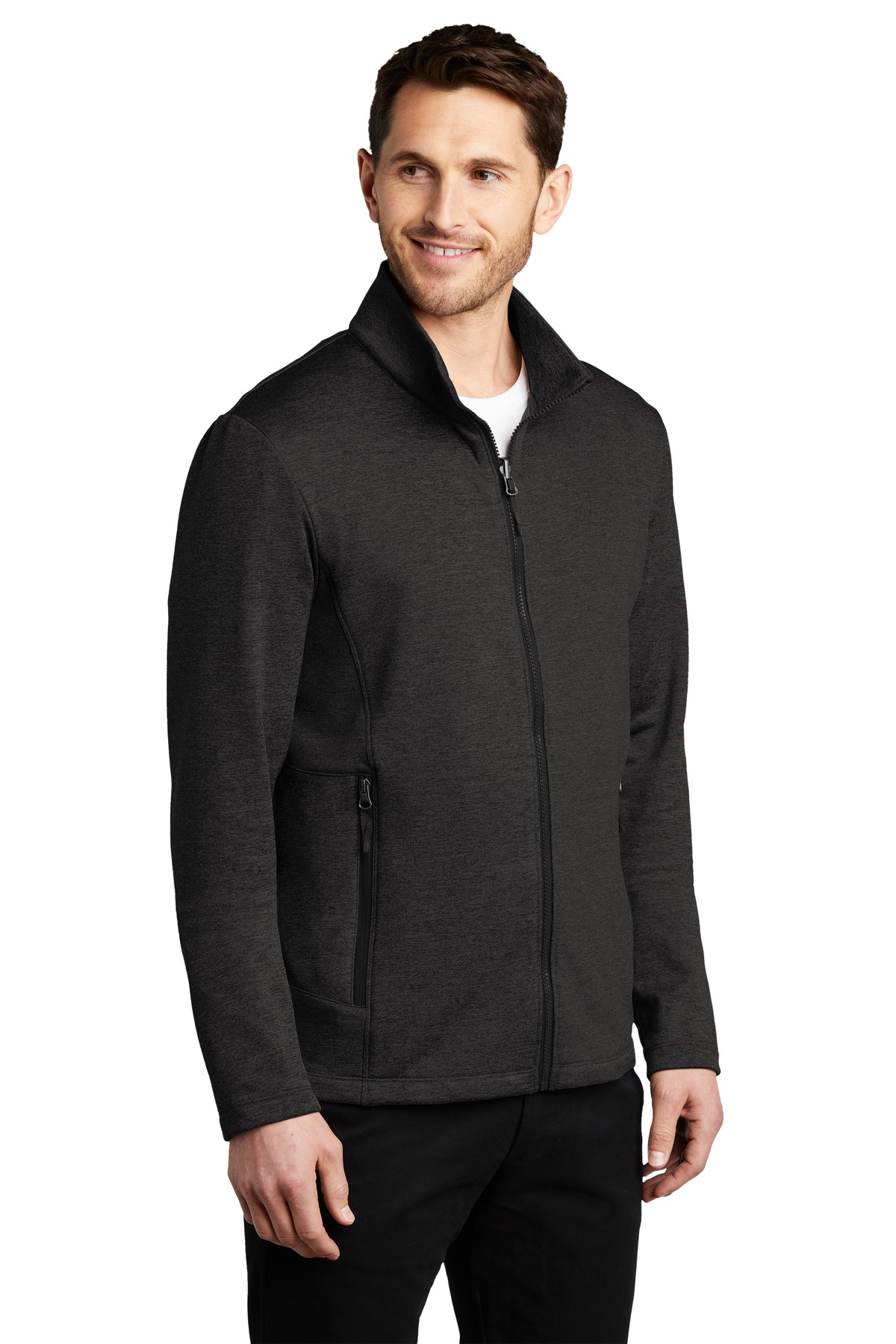 Port Authority Collective Striated Fleece Jacket.