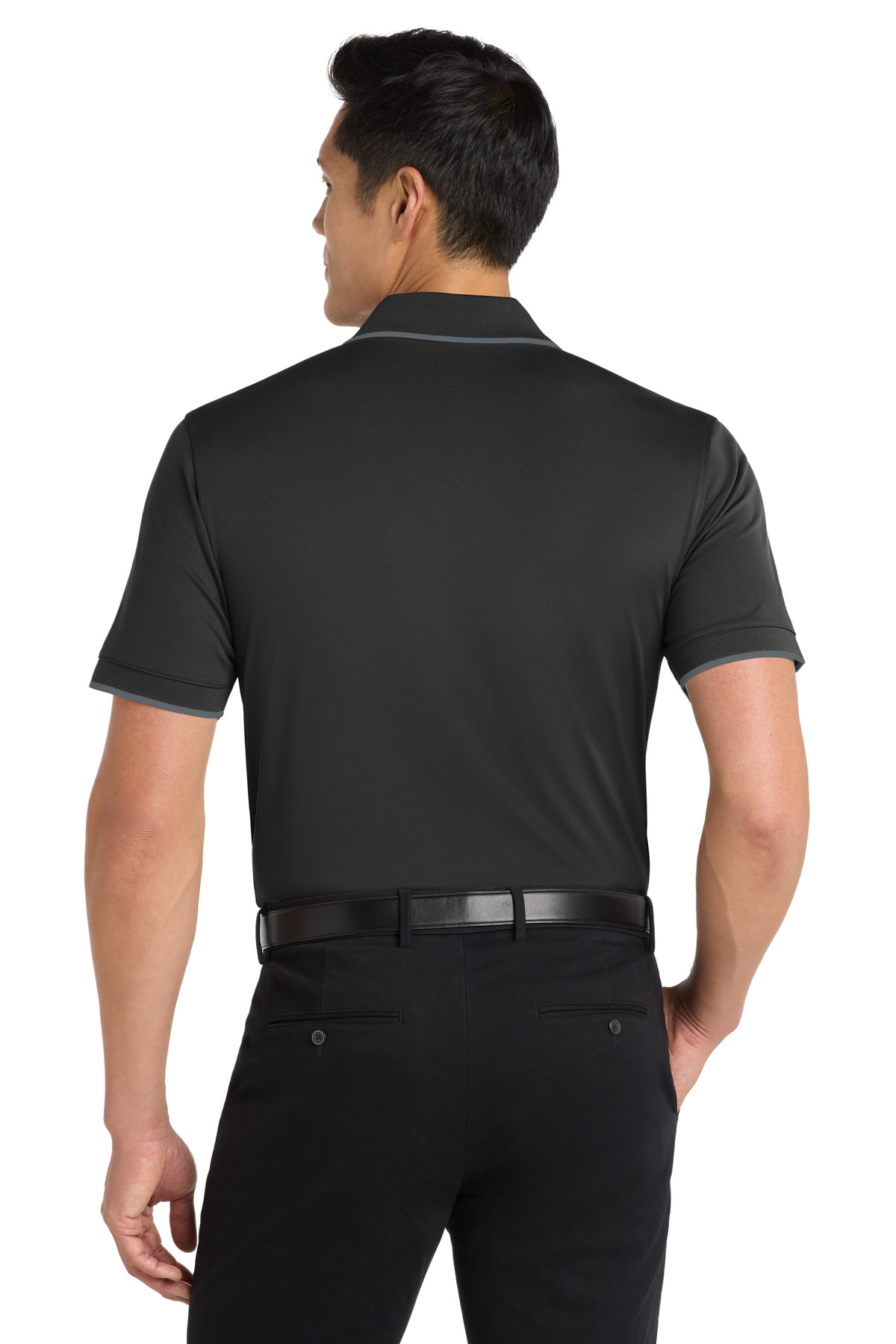 Port Authority Dry Zone UV Micro-Mesh Tipped Polo.