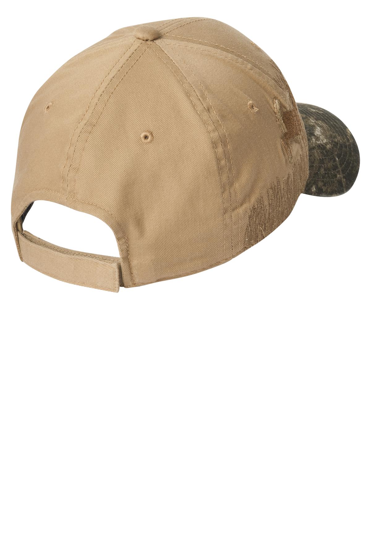 Port Authority Embroidered Camouflage Cap.