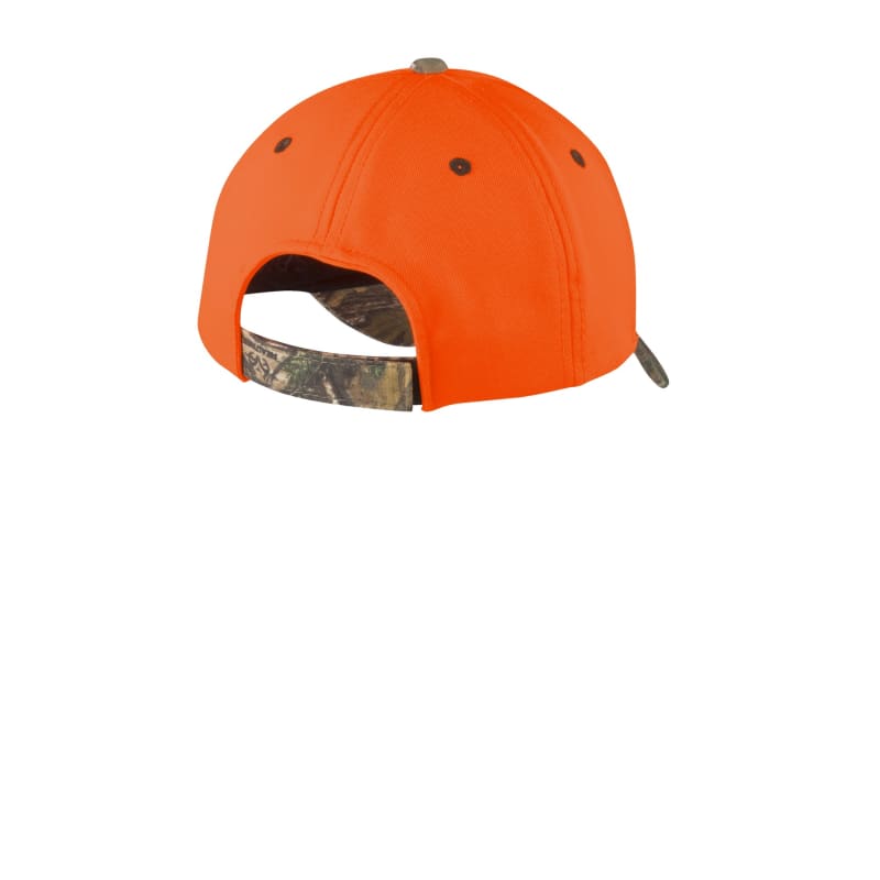 Port Authority Enhanced Visibility Cap With Camo Brim.