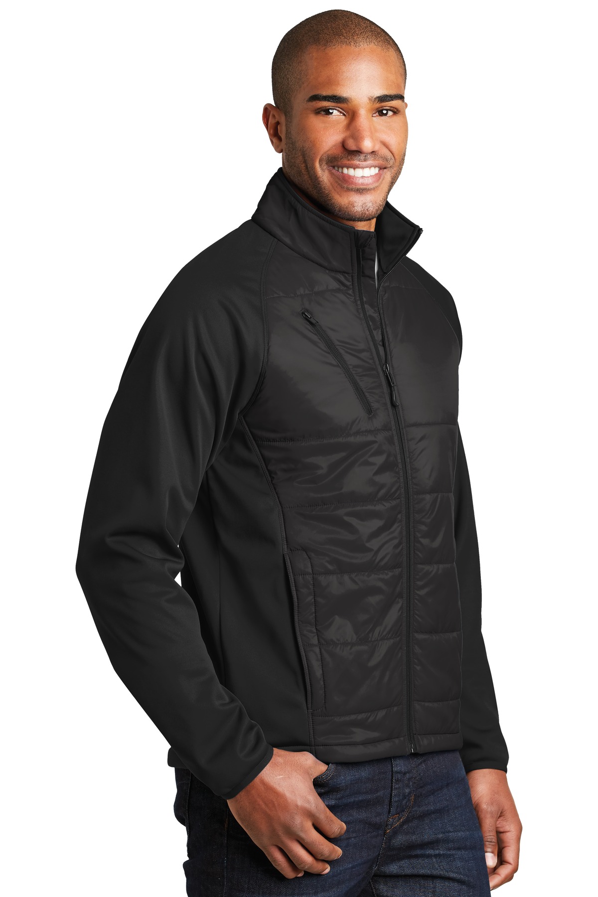Port Authority Hybrid Soft Shell Jacket.