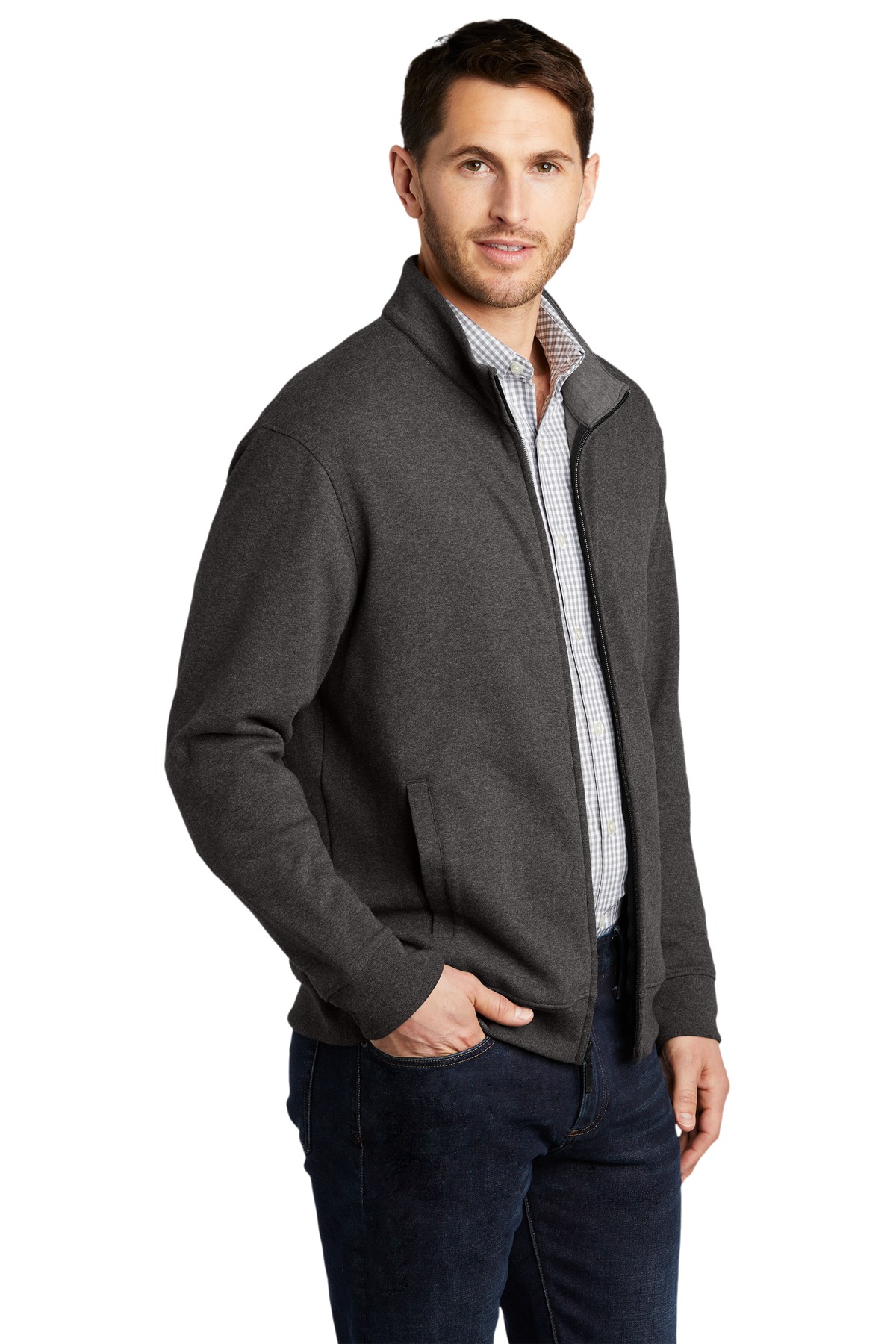Port Authority Interlock Full-Zip.