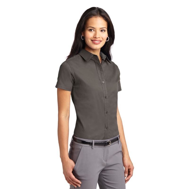 Port Authority Ladies Short Sleeve Easy Care Shirt.