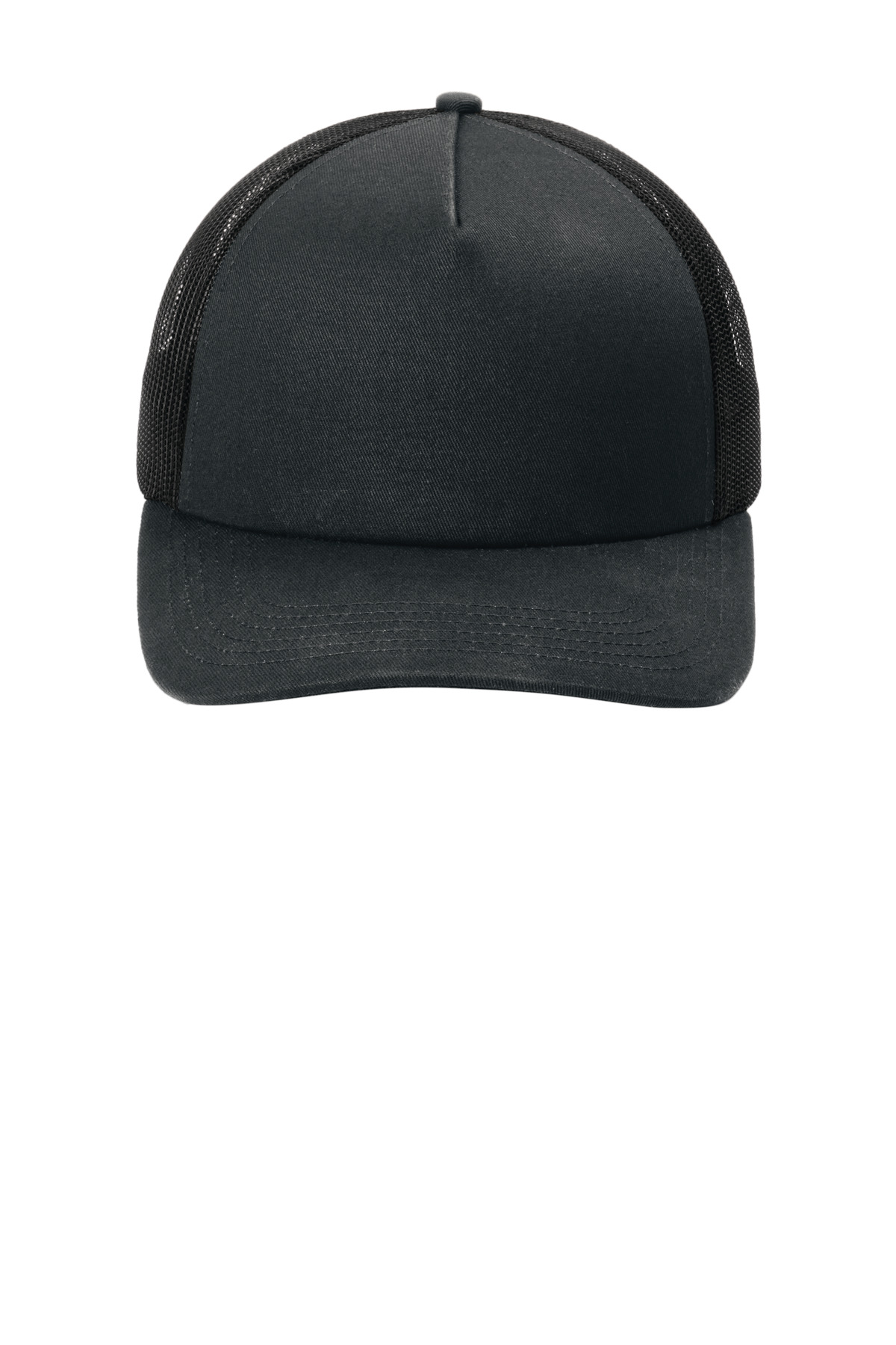 Port Authority Low-Profile Snapback 5-Panel Trucker Cap