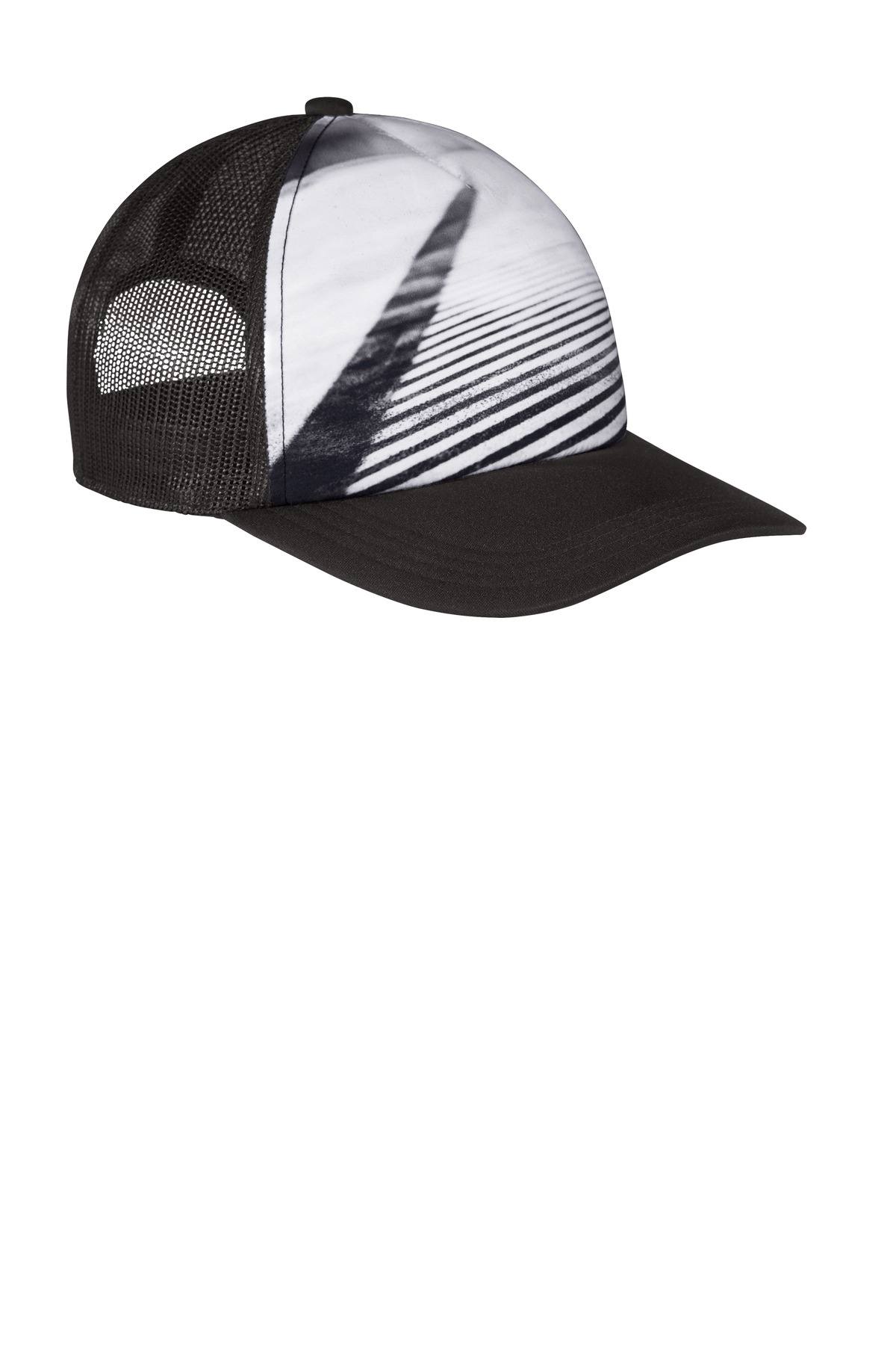 Port Authority Photo Real Snapback Trucker Cap