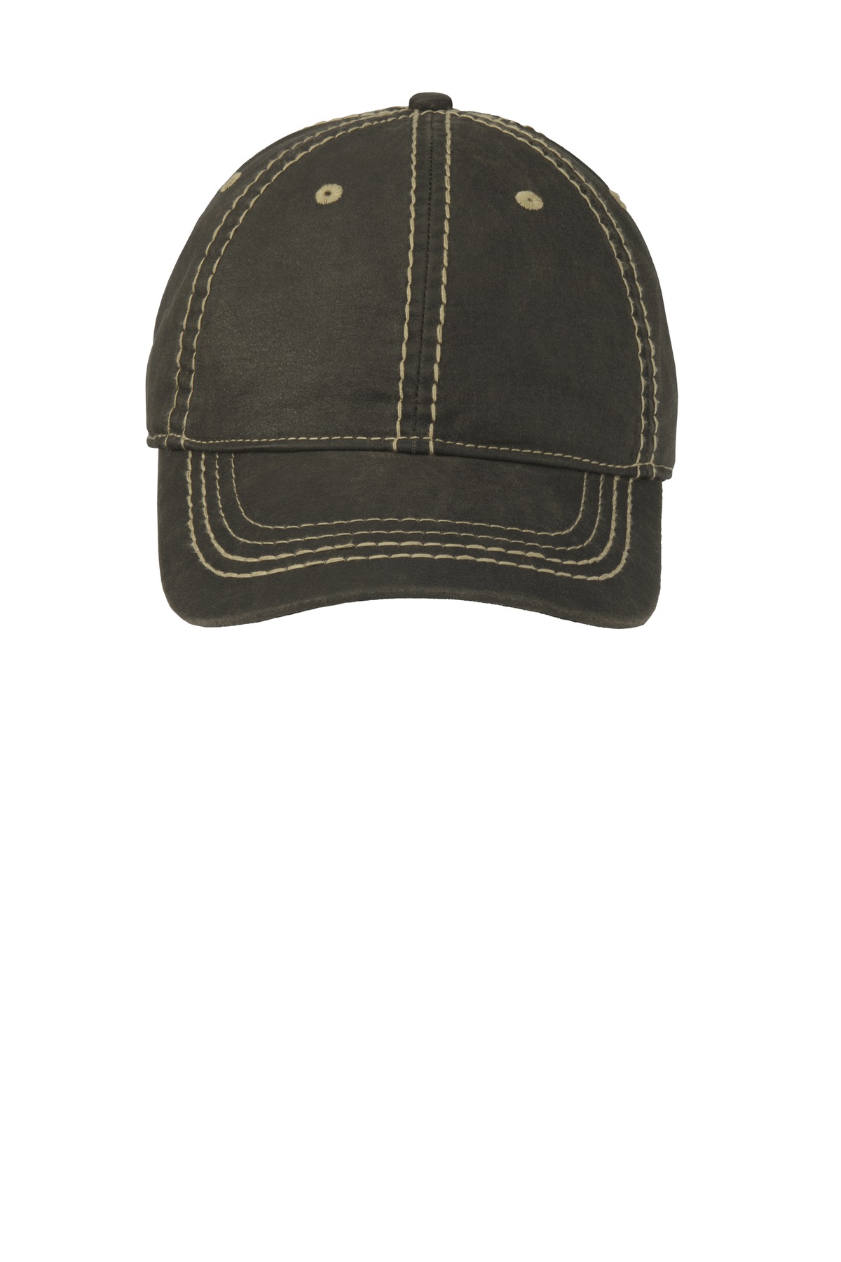 Port Authority Pigment Print Distressed Cap.