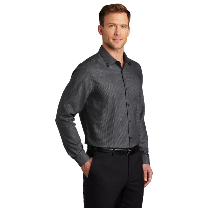 Port Authority Pincheck Easy Care Shirt
