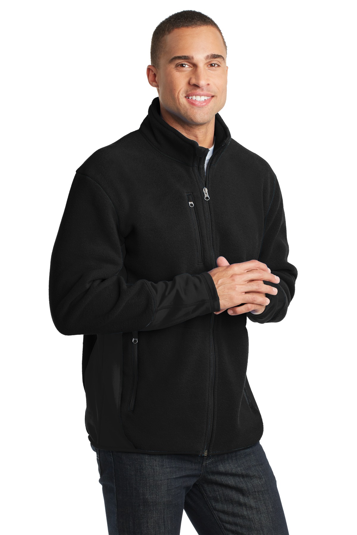 Port Authority R-Tek Pro Fleece Full-Zip Jacket.