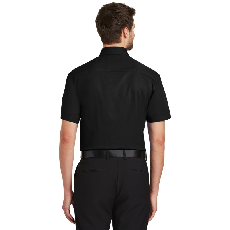 Port Authority Short Sleeve Twill Shirt.