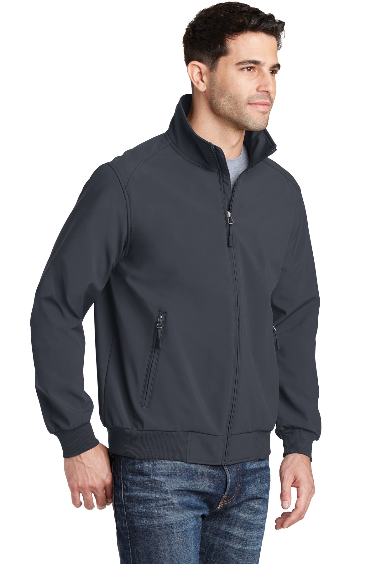 Port Authority Soft Shell Bomber Jacket.
