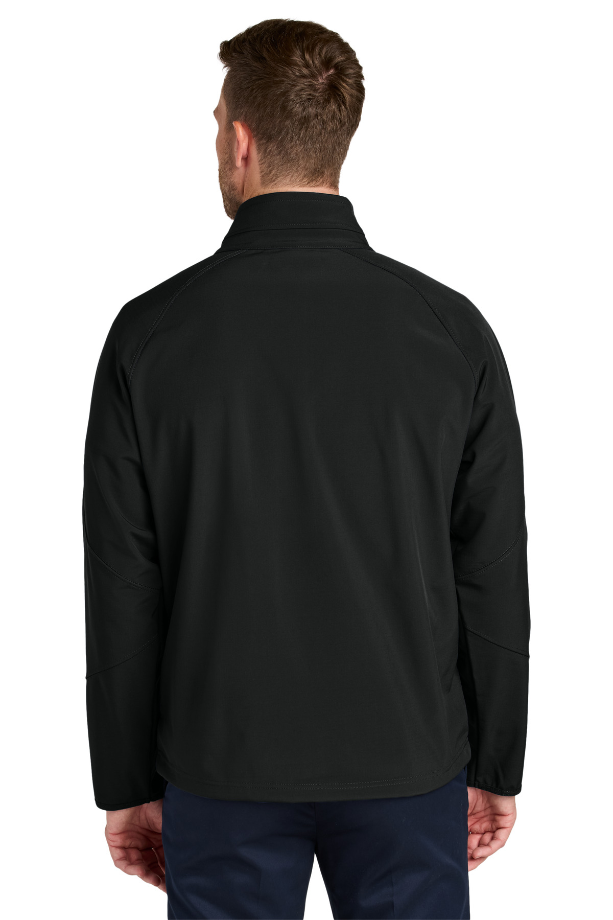 Port Authority Tall Textured Soft Shell Jacket.