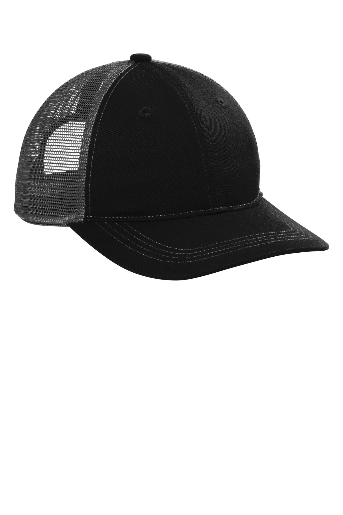 Port Authority Unstructured Snapback Trucker Cap