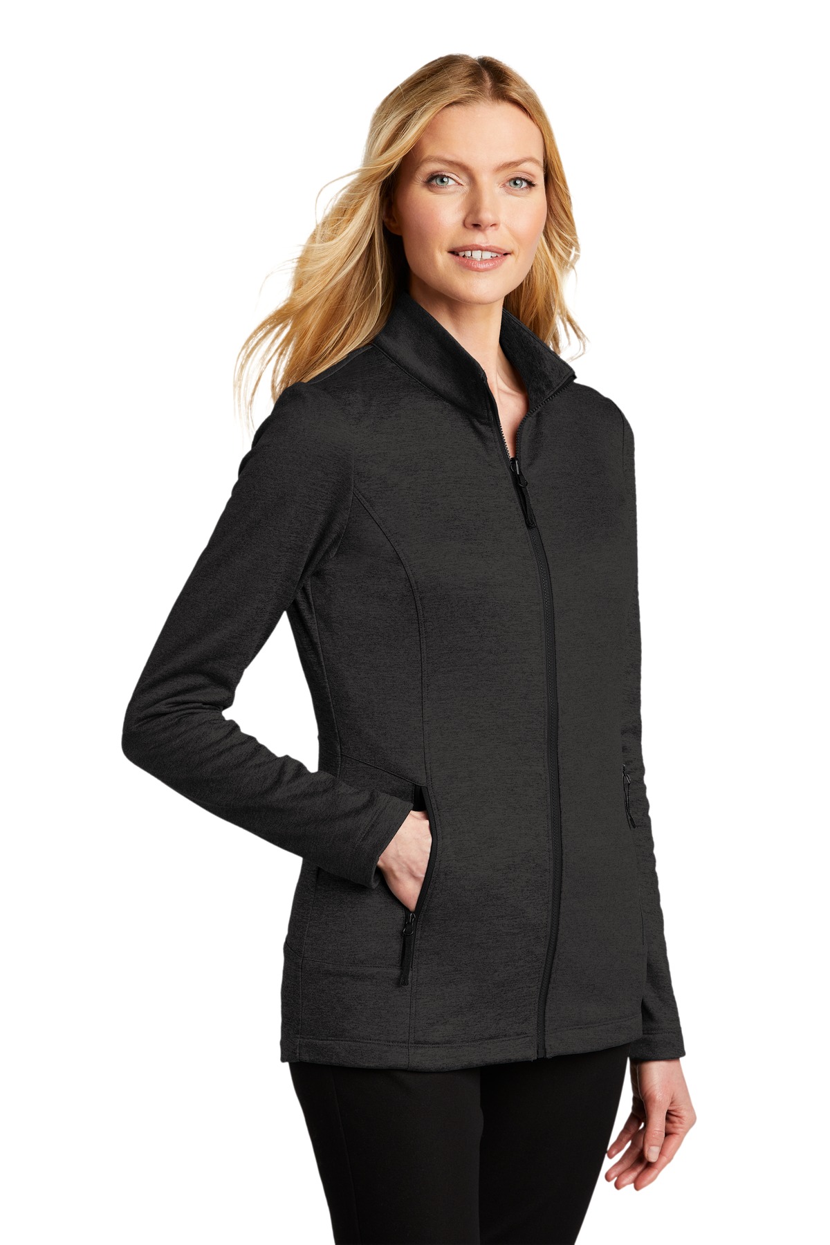 Port Authority Women's Collective Striated Fleece Jacket.
