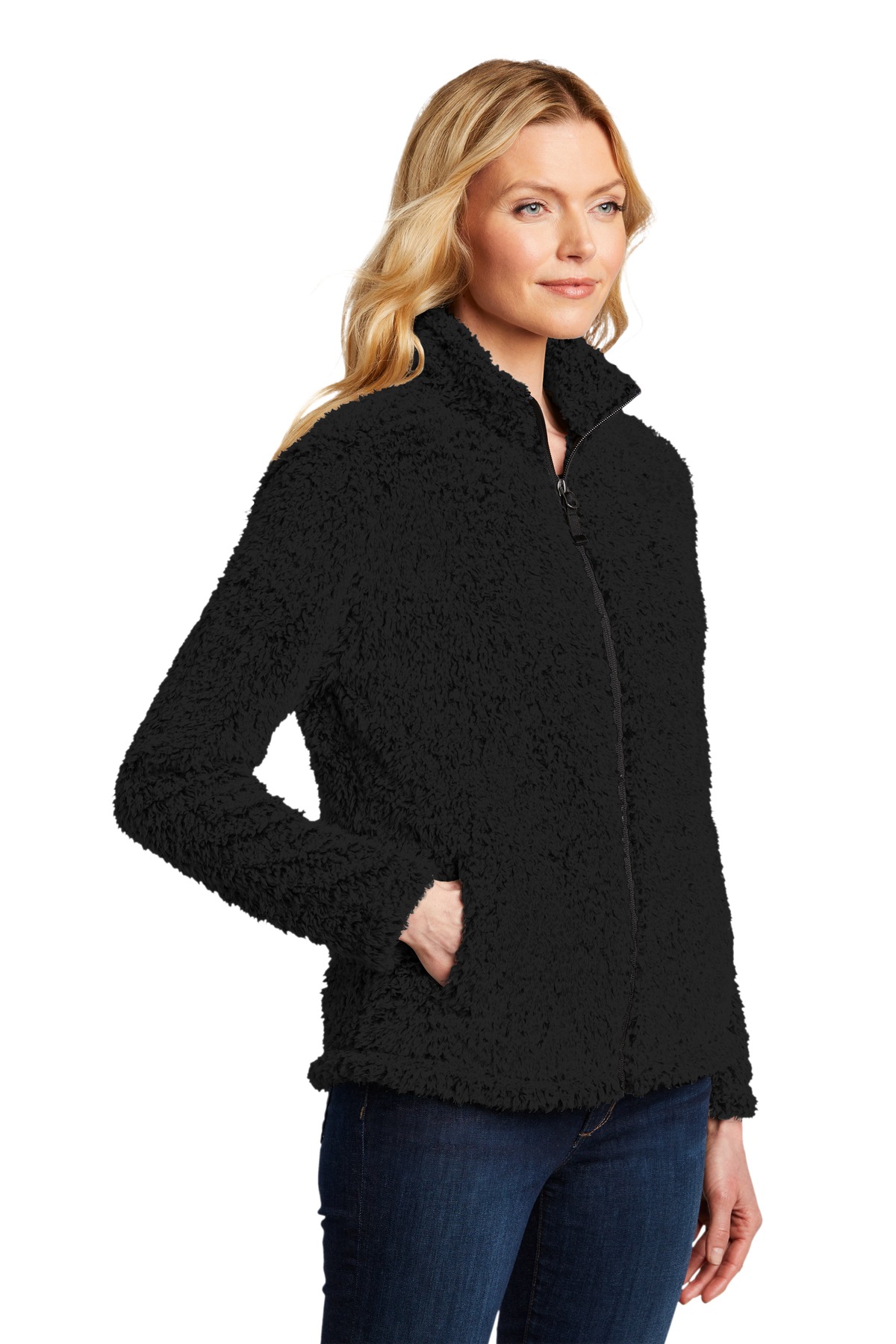 Port Authority Women's Cozy Fleece Jacket.